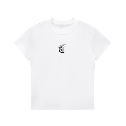 Concentrate Streetwear - Starry Sea - 260gsm Female Essential Bodycon Crewneck T-Shirt