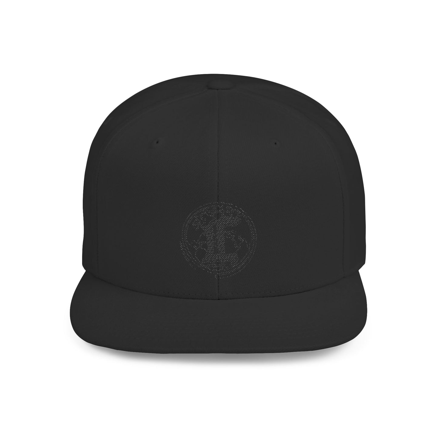 Concentrate Collective Streetwear - CCS - Flat Bill Snapback Black Logo