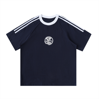 Concentrate Streetwear - CCS - 240gsm Contrast Tape Loose Fit Tee