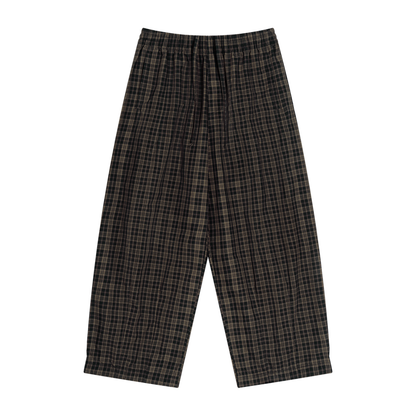 Concentrate Streetwear - CCS - 130gsm Unisex Plaid Wide Leg Pants