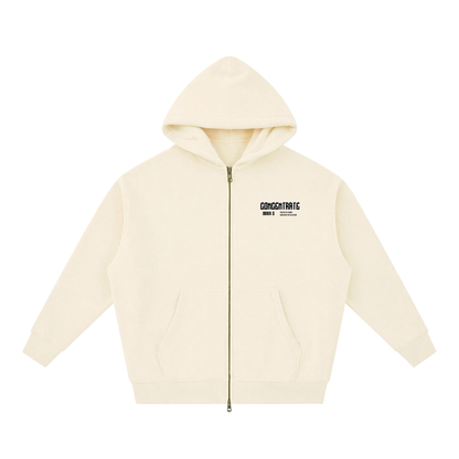 Concentrate Streetwear - Glory - 345gsm Essential Oversized Fleece Boxy Hoodie