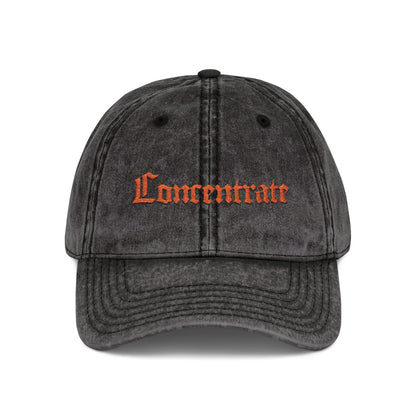 Concentrate Streetwear - Red C Vintage Cap