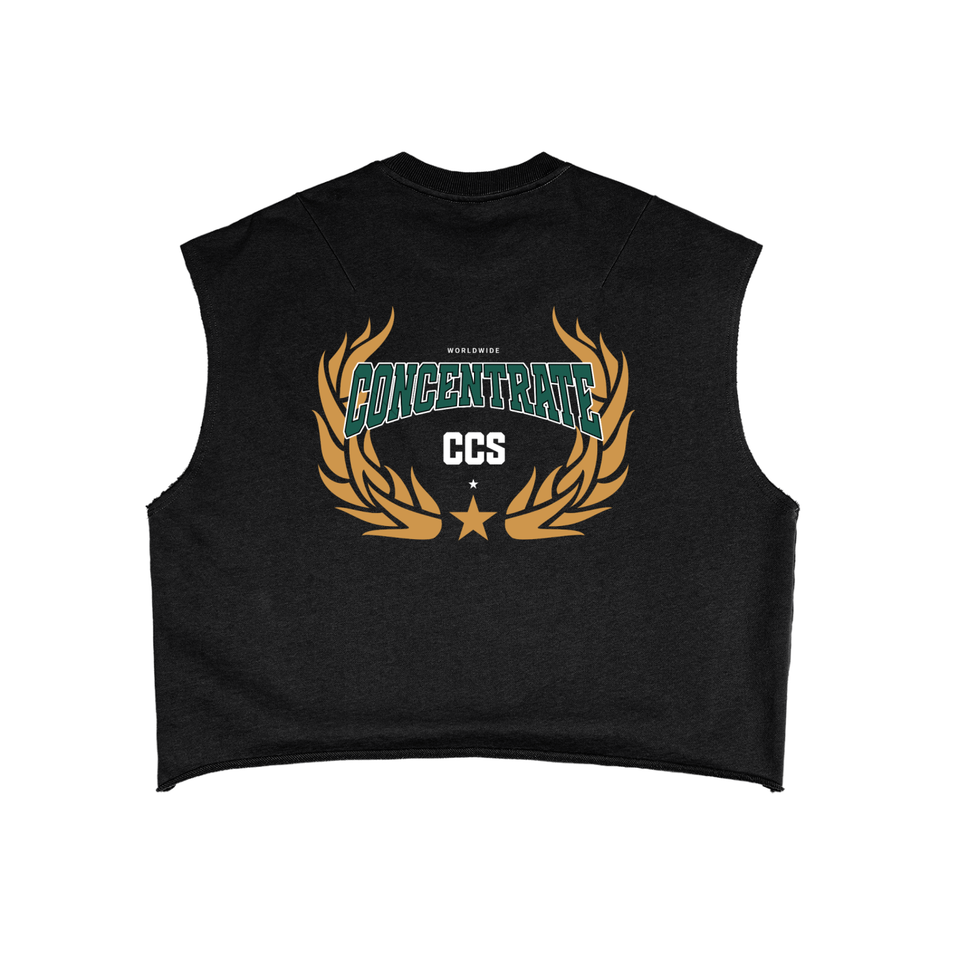Concentrate Streetwear - Drop Out - 340gsm French Terry Boxy Tank Top