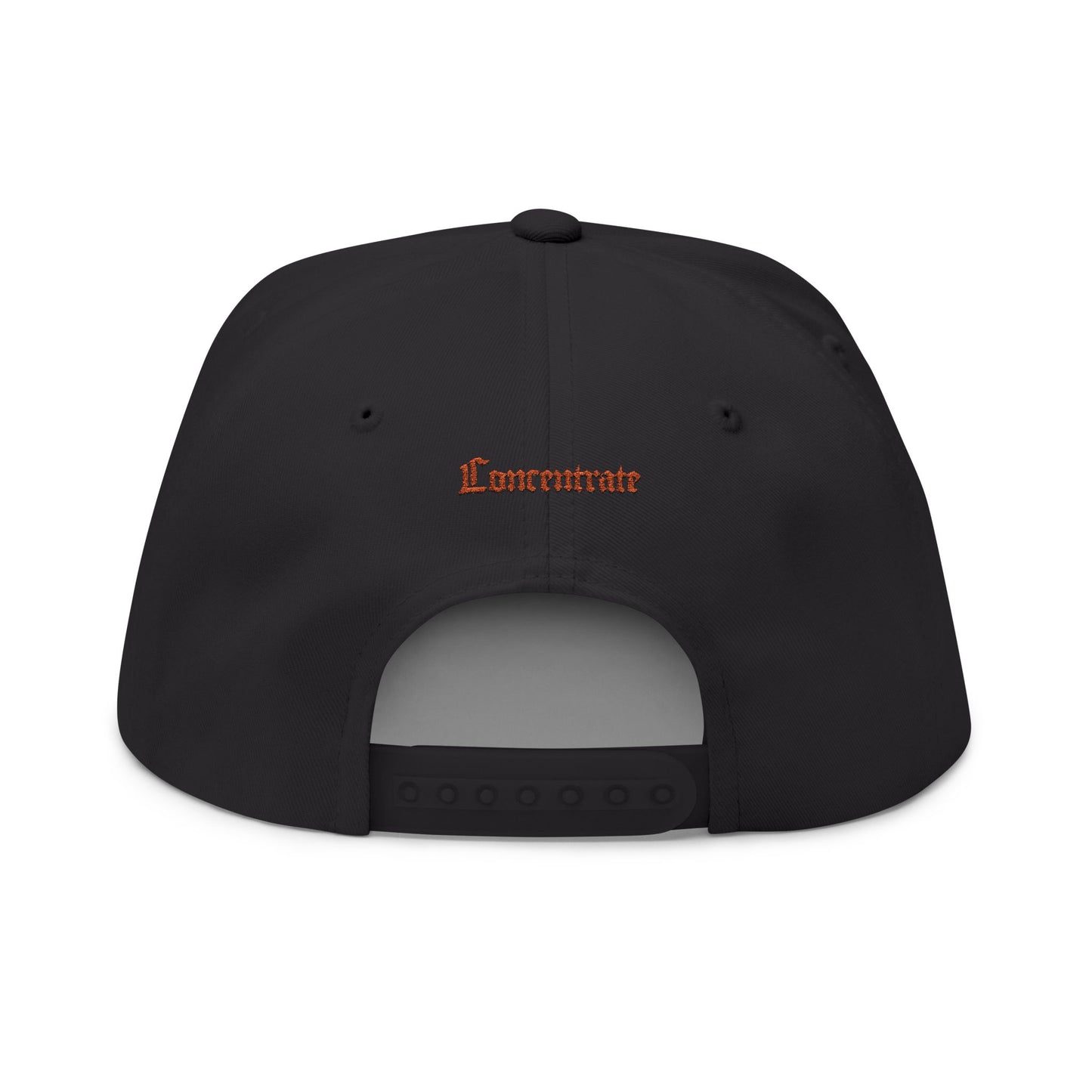 Concentrate Streetwear - C Red - Flat Bill Cap (Embroidery)