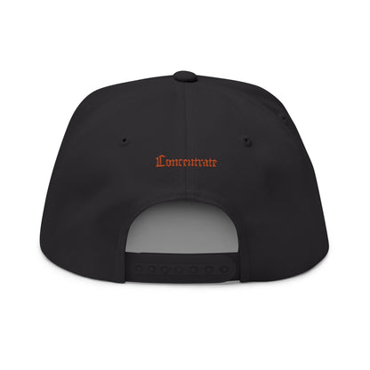 Concentrate Streetwear - C Red - Flat Bill Cap (Embroidery)