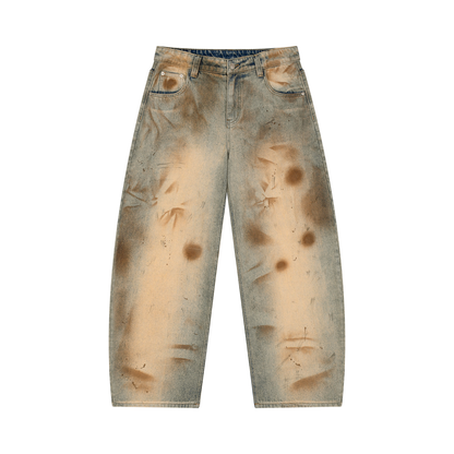Concentrate Streetwear - Men’s Vintage Wash Barrel Leg Jeans