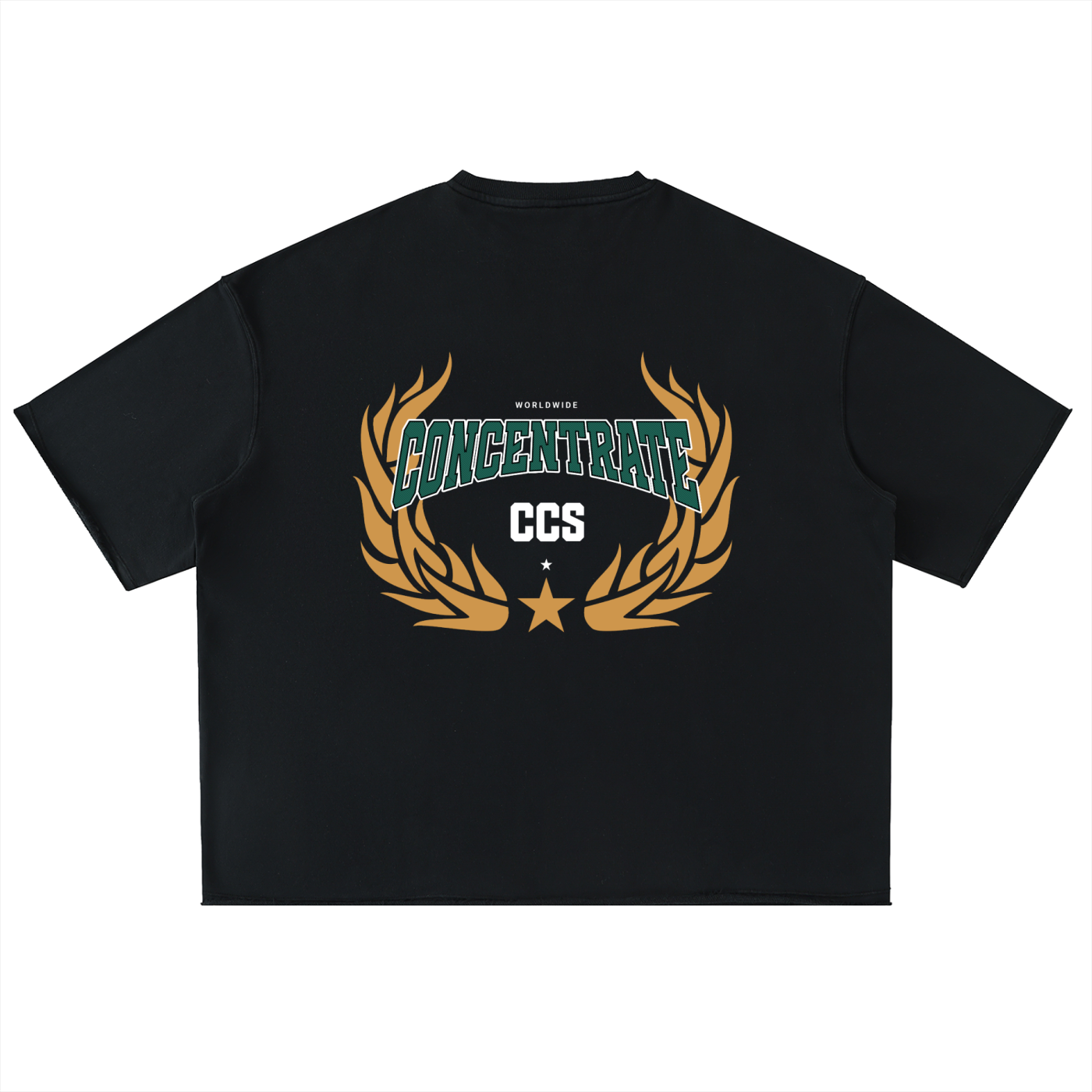 Concentrate Streetwear - Drop Out - 320gsm Oversized T-Shirt