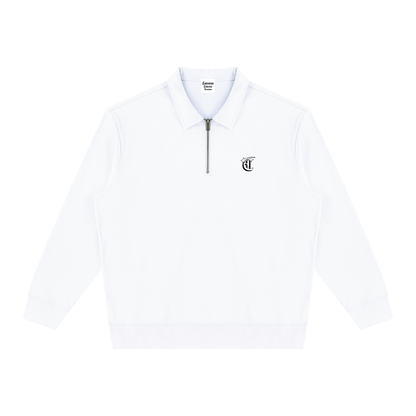 Concentrate Streetwear - Stary - 350gsm Unisex Vintage Wash Quarter-Zip Sweatshirt