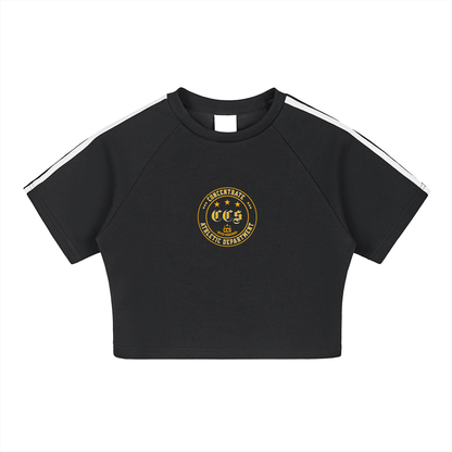 Concentrate Streetwear - CCS Athletics - 230gsm Taped Cooling Performance Crop Top
