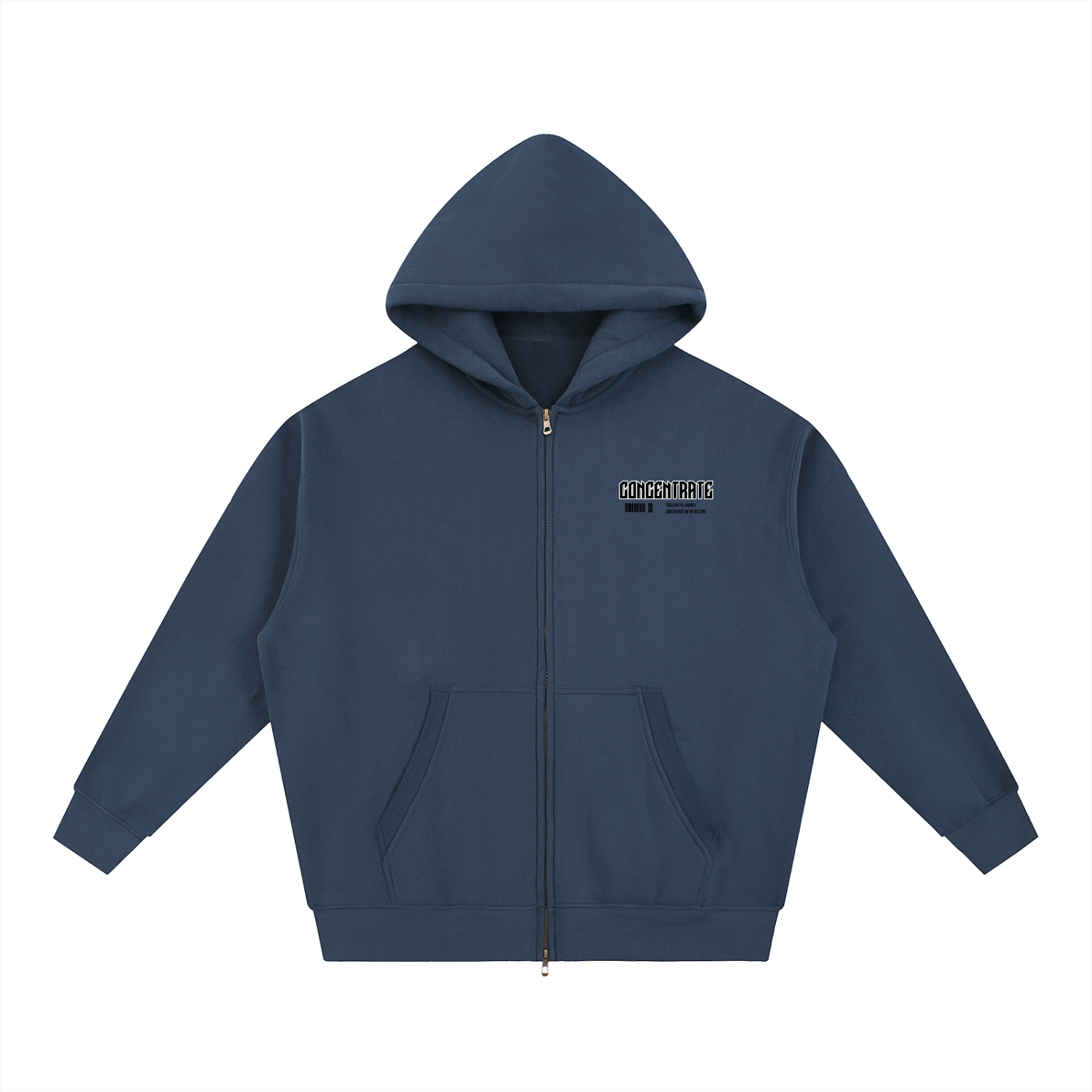 Concentrate Streetwear - Glory - 345gsm Essential Oversized Fleece Boxy Hoodie
