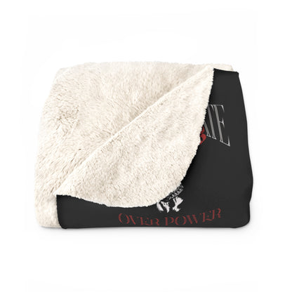 Concentrate Collective Streetwear - Bombed Logos - Sherpa Fleece - Blanket