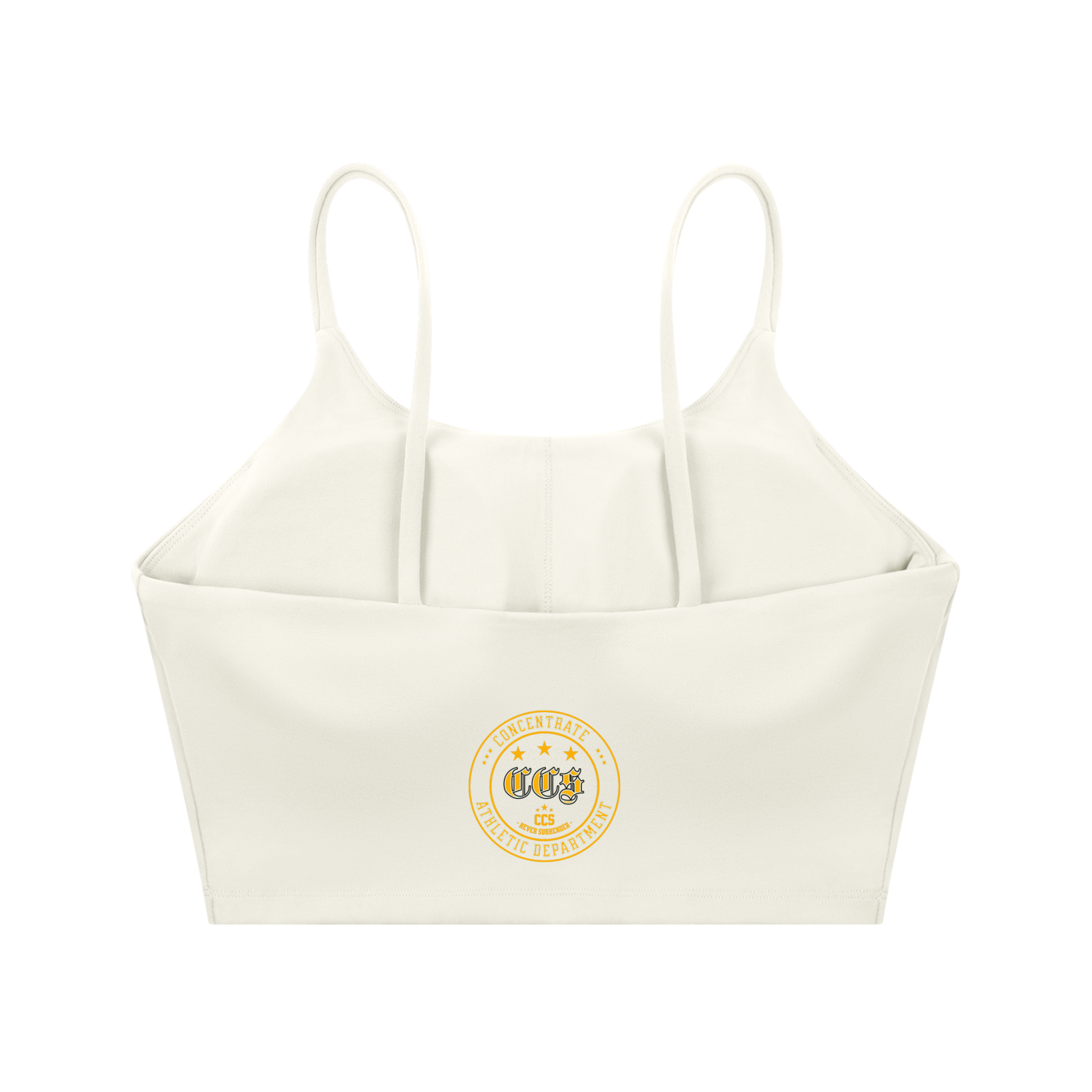 Concentrate Streetwear - CCS Athletics - Spaghetti Strap Yoga Sports Bra