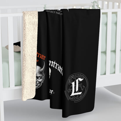 Concentrate Collective Streetwear - Bombed Logos - Sherpa Fleece - Blanket