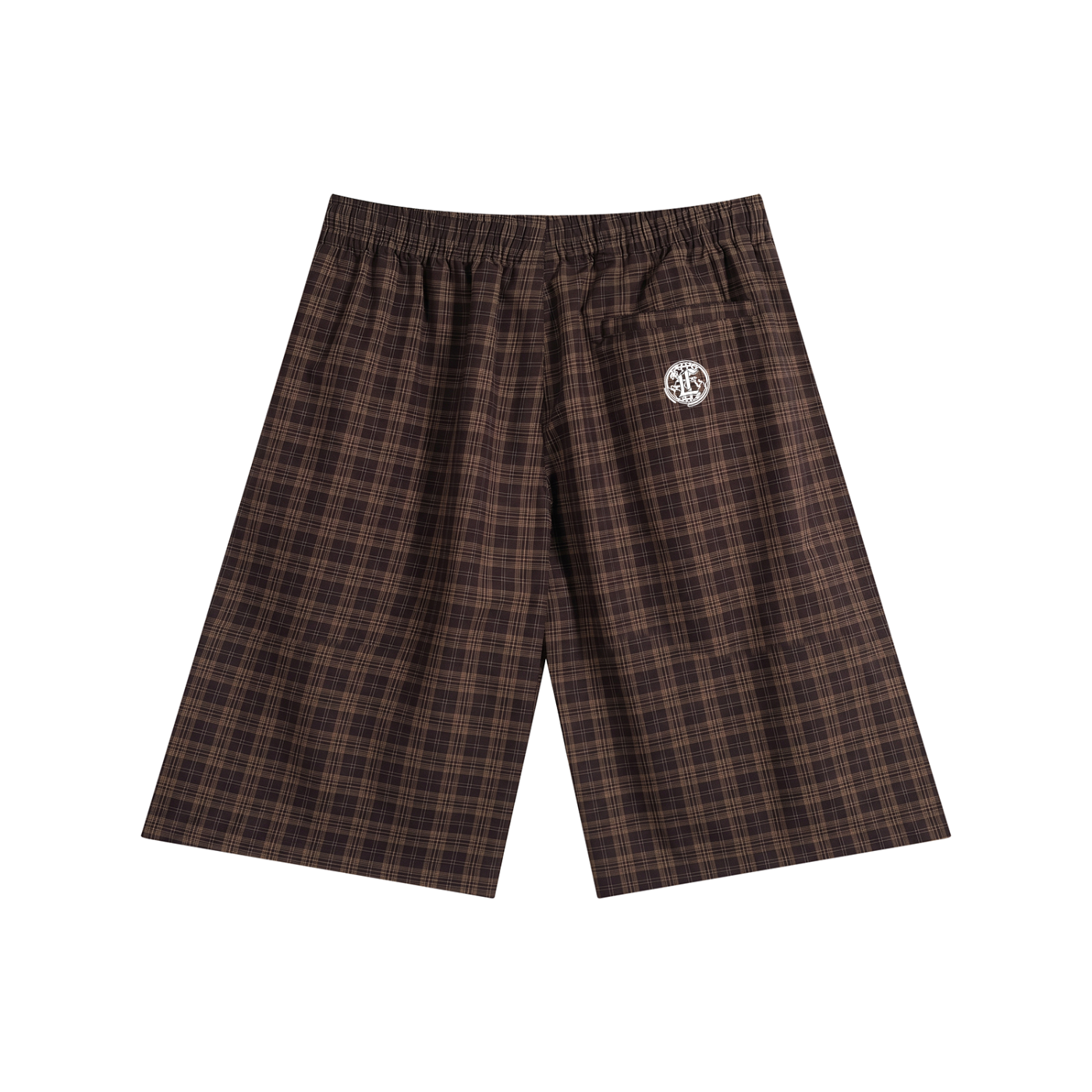 Concentrate Streetwear - CCS - 130gsm Unisex Plaid Wide Leg Shorts