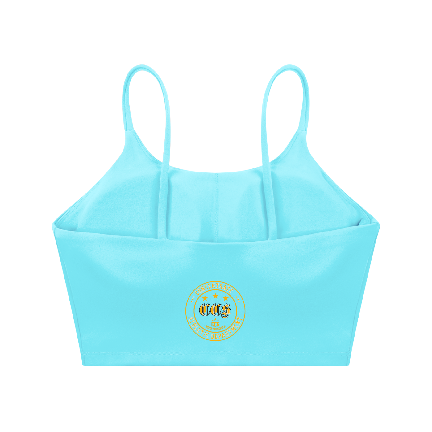 Concentrate Streetwear - CCS Athletics - Spaghetti Strap Yoga Sports Bra