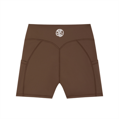Concentrate Streetwear - CCS - Women's High-Waisted Pocket Biker Shorts