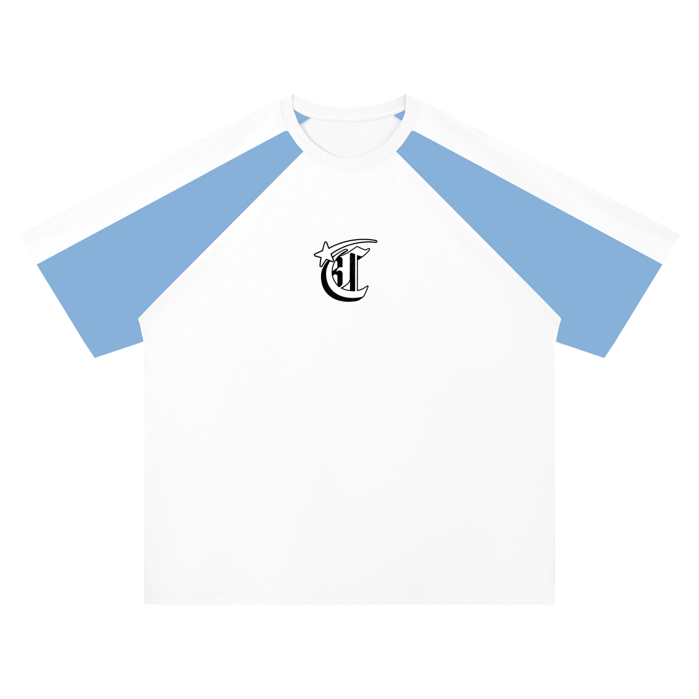 Concentrate Streetwear - Starry Sea - 200gsm Unisex Color Block Raglan T-Shirt