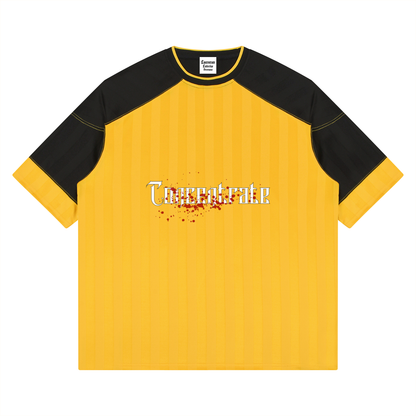 Concentrate Streetwear - Splatter - 150gsm Unisex Striped Raglan Jersey