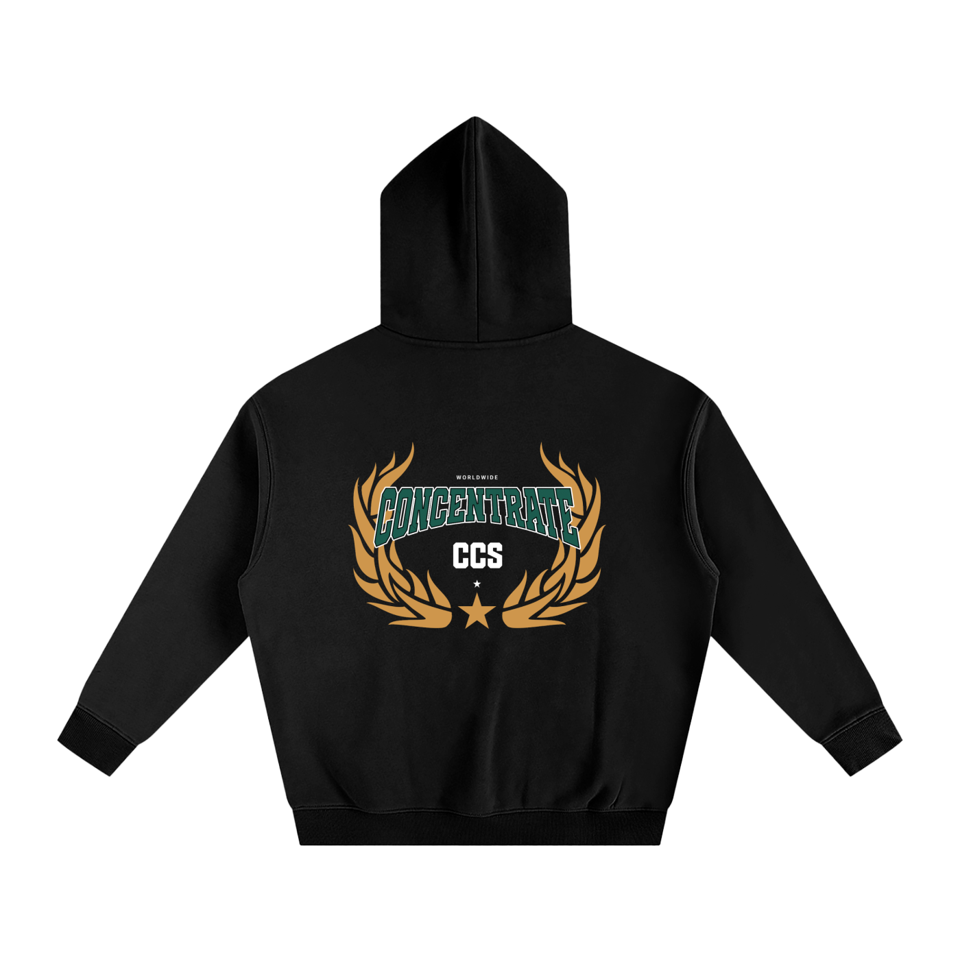 Concentrate Streetwear - Drop Out - 350gsm Oversize Hoodie