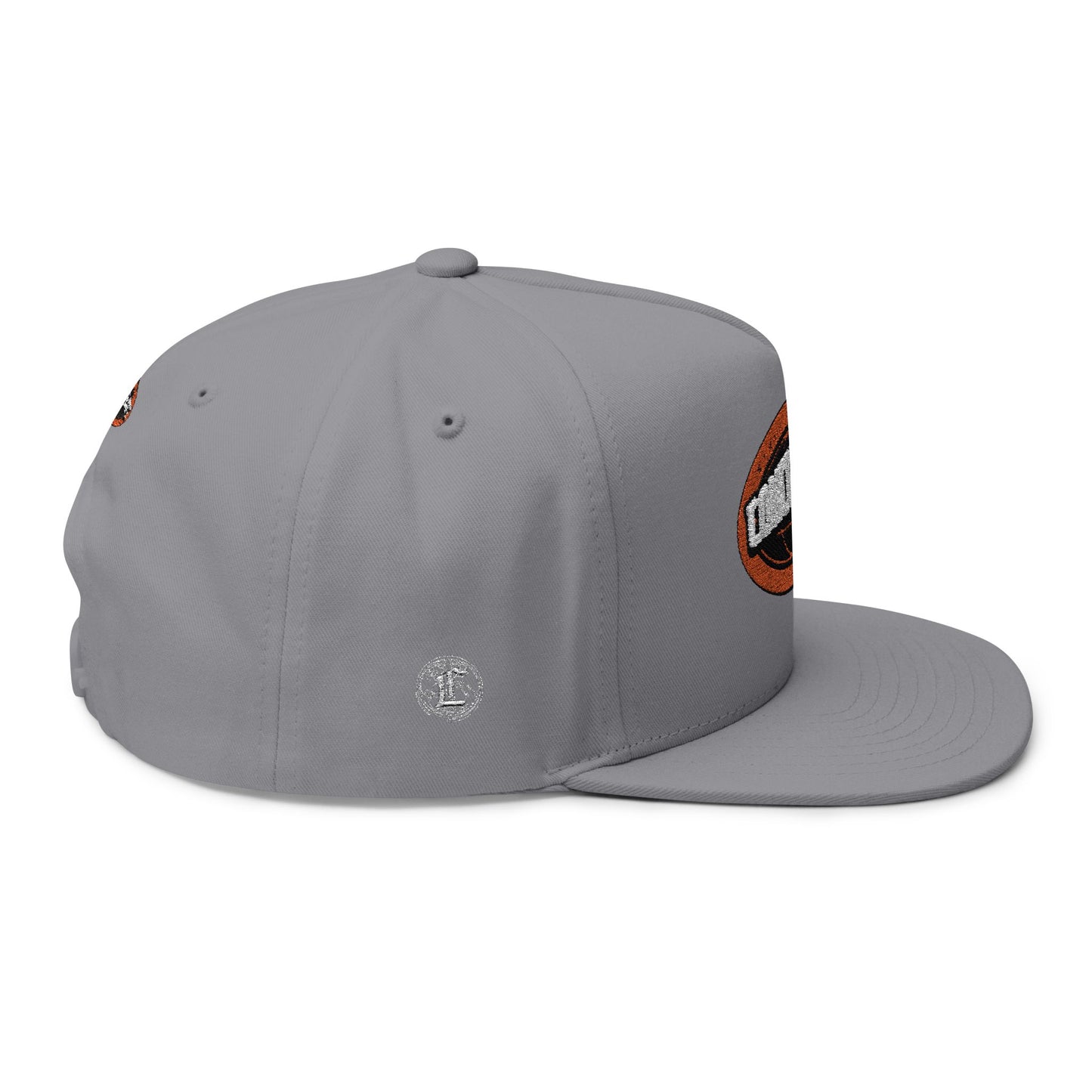 Concentrate Collective Streetwear - The Real - Flat Bill Snap Back Cap Embroidered Logo