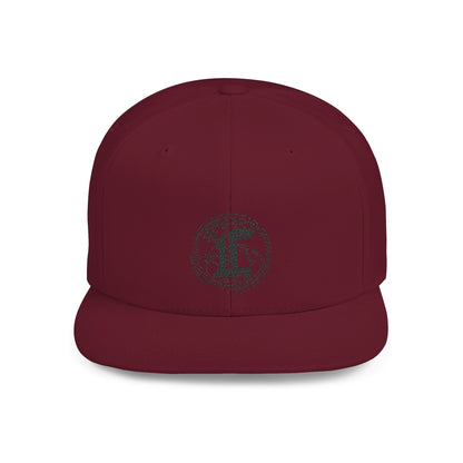 Concentrate Collective Streetwear - CCS - Flat Bill Snapback Black Logo