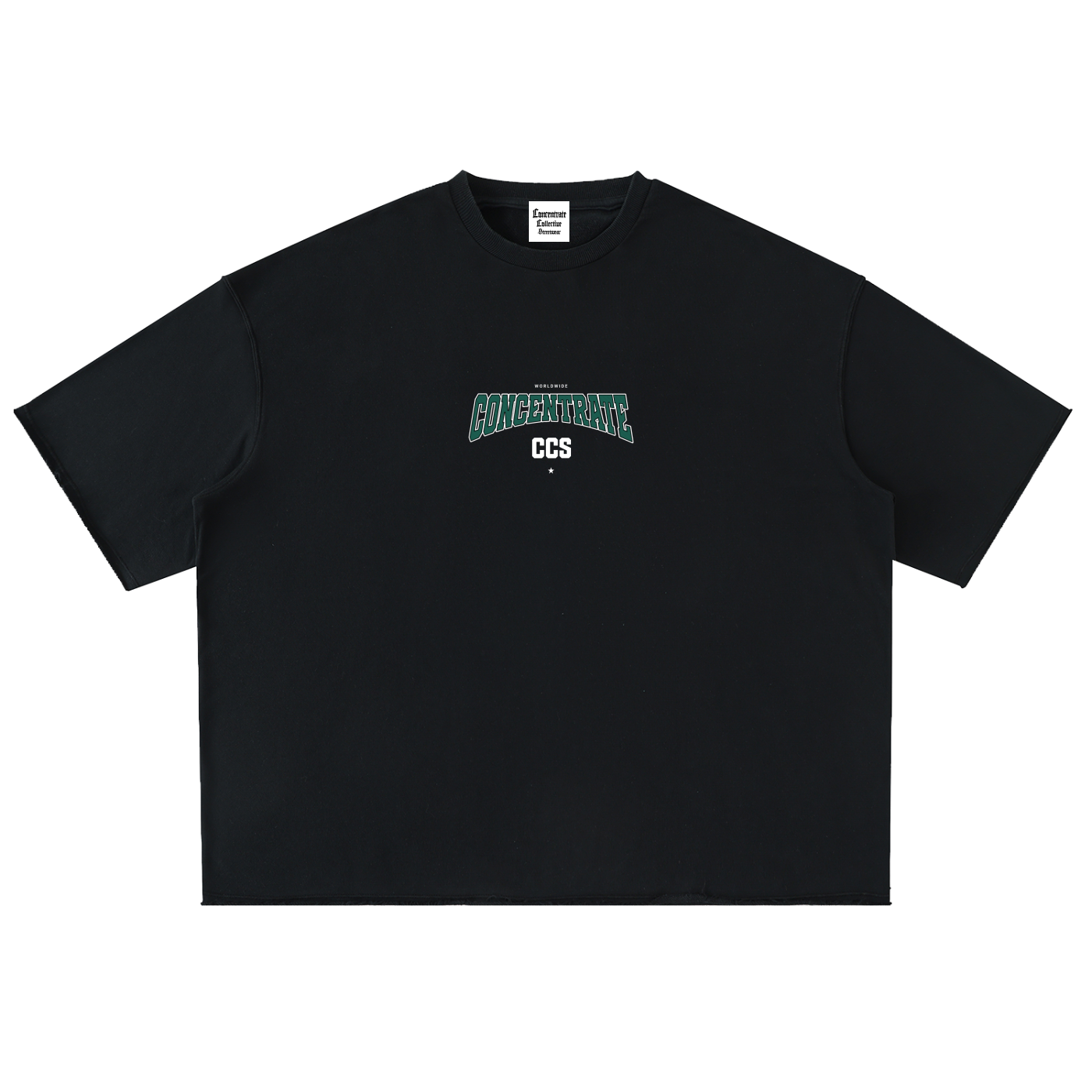 Concentrate Streetwear - Drop Out - 320gsm Oversized T-Shirt