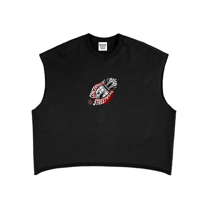Concentrate Streetwear - Anti Control - 340gsm French Terry Boxy Tank Top