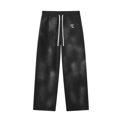 Concentrate Streetwear - Starry - 350gsm Unisex Sunfade Wide Leg Fleece Sweatpants