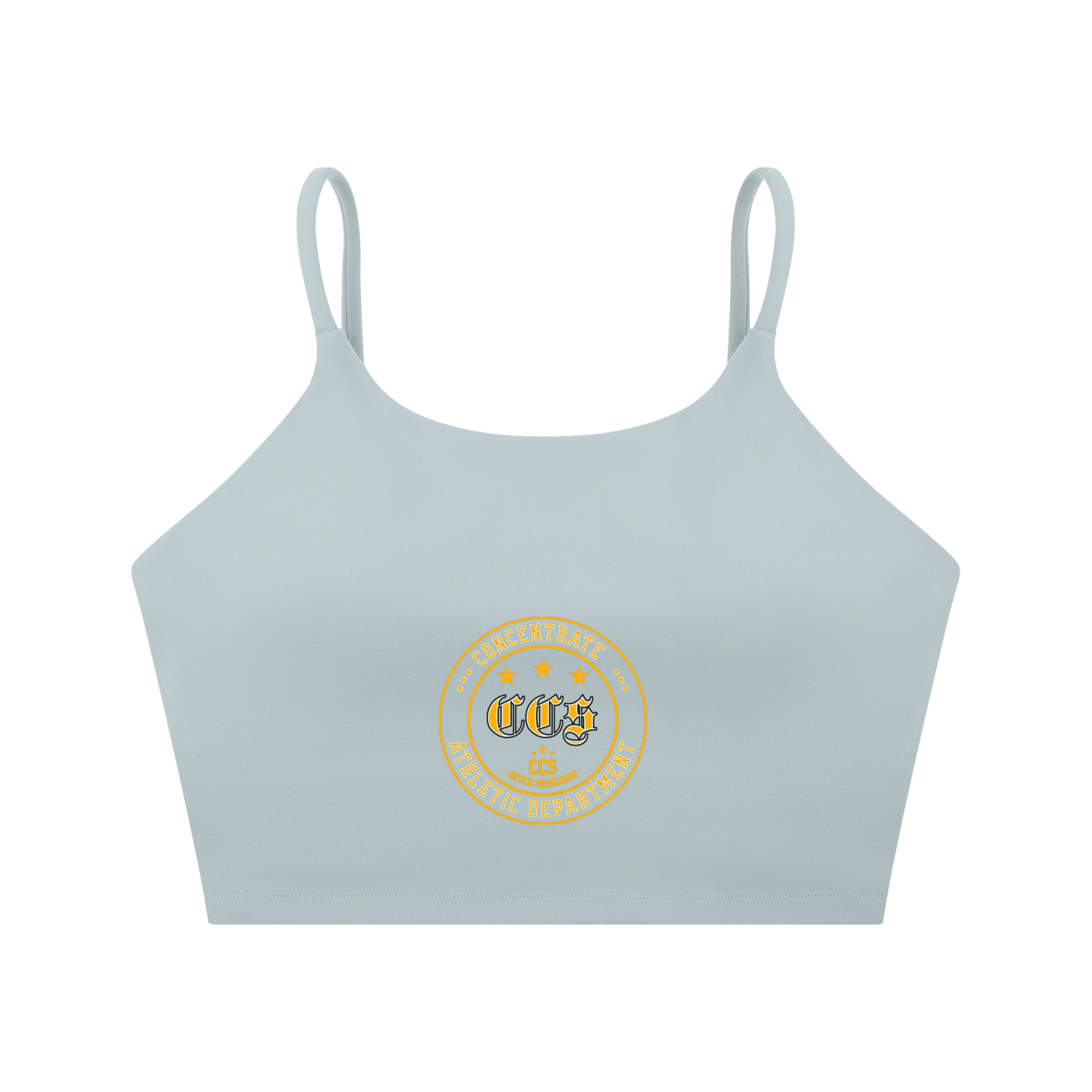 Concentrate Streetwear - CCS Athletics - Spaghetti Strap Yoga Sports Bra