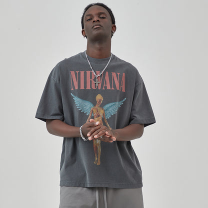 Concentrate Collective - Acid Wash Loose - Nirvana Tee