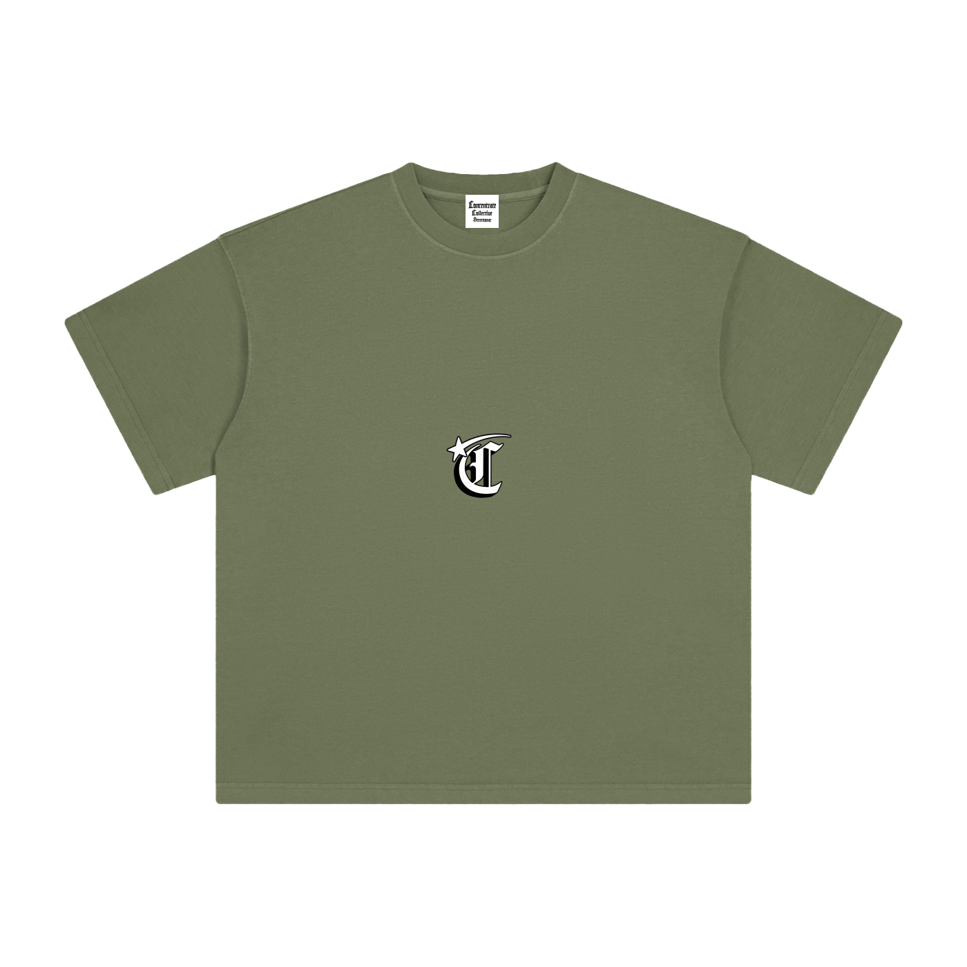 Concentrate Streetwear - Stary - 270gsm Heavyweight Vintage Washed T-Shirt