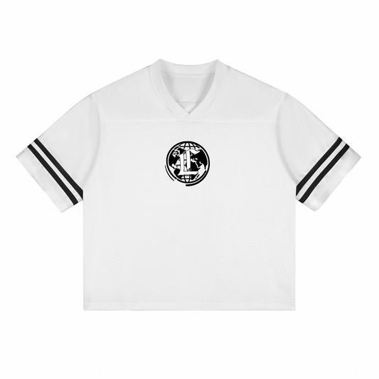 Concentrate Streetwear- CCS White - 240gsm Taped Mesh T-Shirt/Jersey