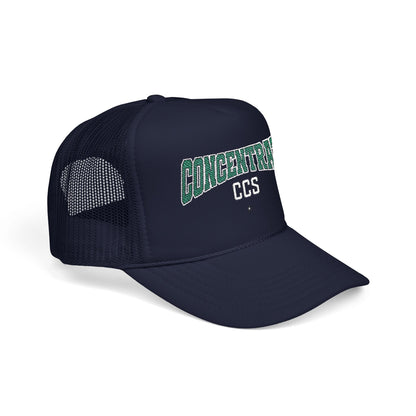 Concentrate Collective Streetwear - Drop Out - Foam Trucker Cap Embroidered Logo