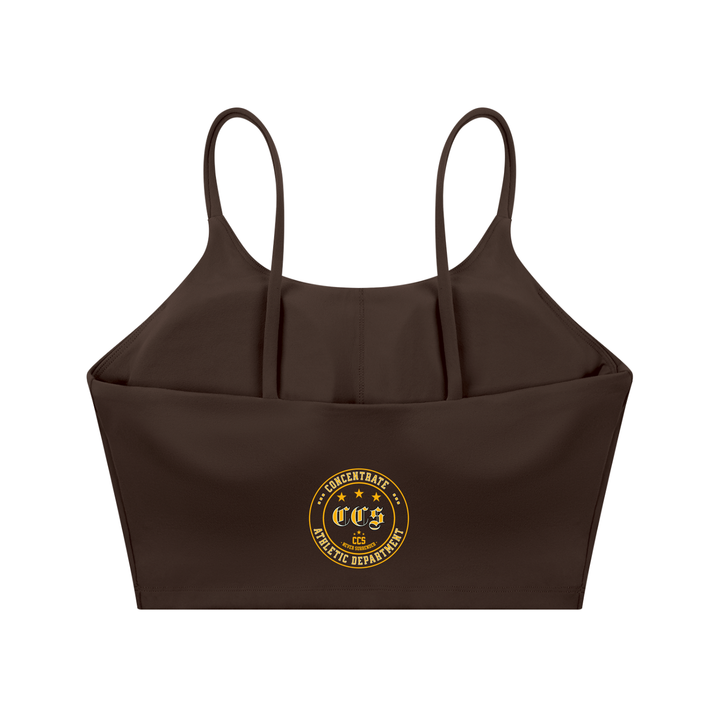 Concentrate Streetwear - CCS Athletics - Spaghetti Strap Yoga Sports Bra