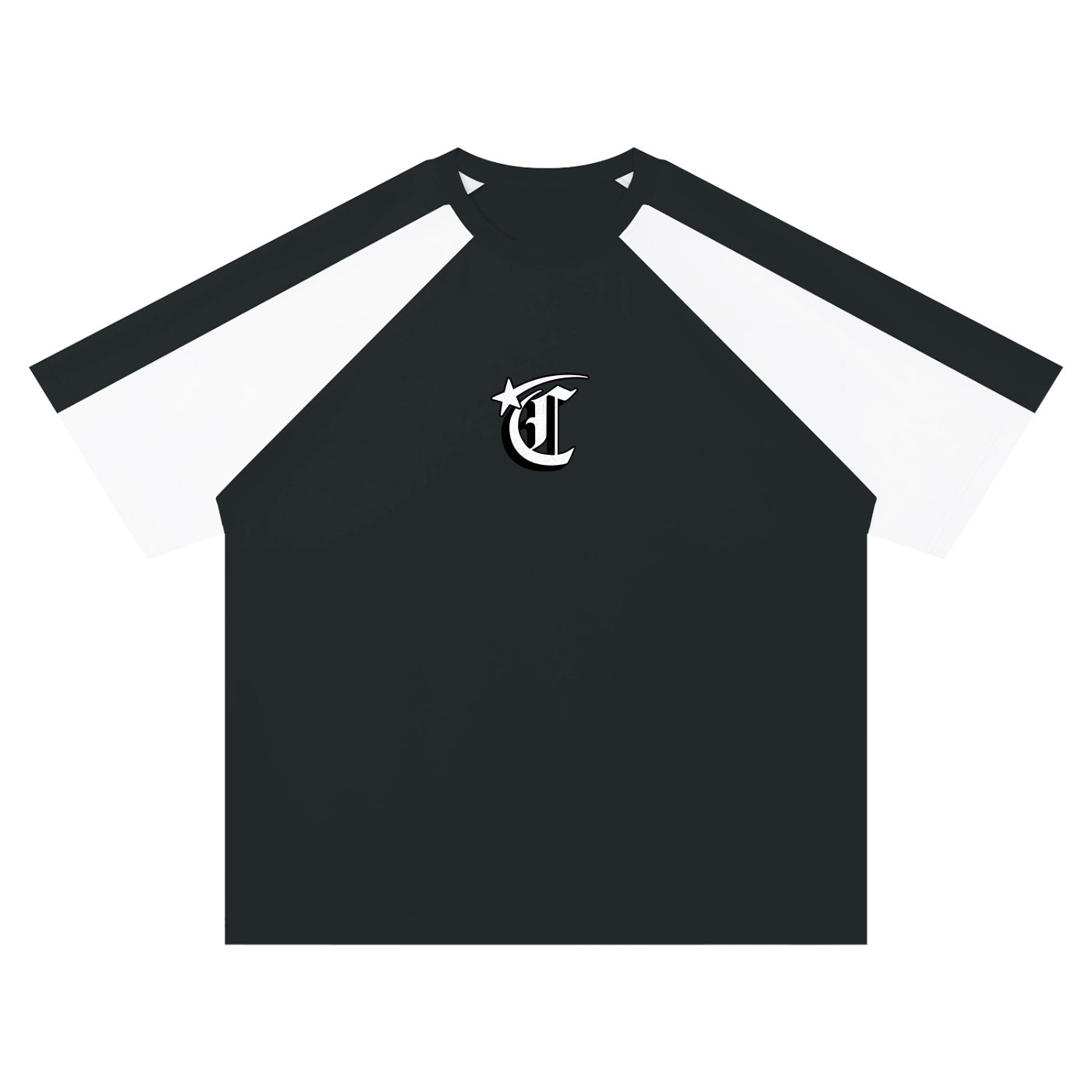 Concentrate Streetwear - Starry Sea - 200gsm Unisex Color Block Raglan T-Shirt