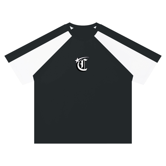 Concentrate Streetwear - Starry Sea - 200gsm Unisex Color Block Raglan T-Shirt