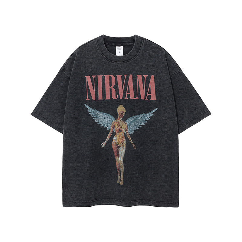 Concentrate Collective - Acid Wash Loose - Nirvana Tee