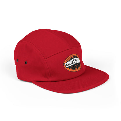 Concentrate Collective Streetwear- The Real - 5 Panel Cap Embroidered Logo