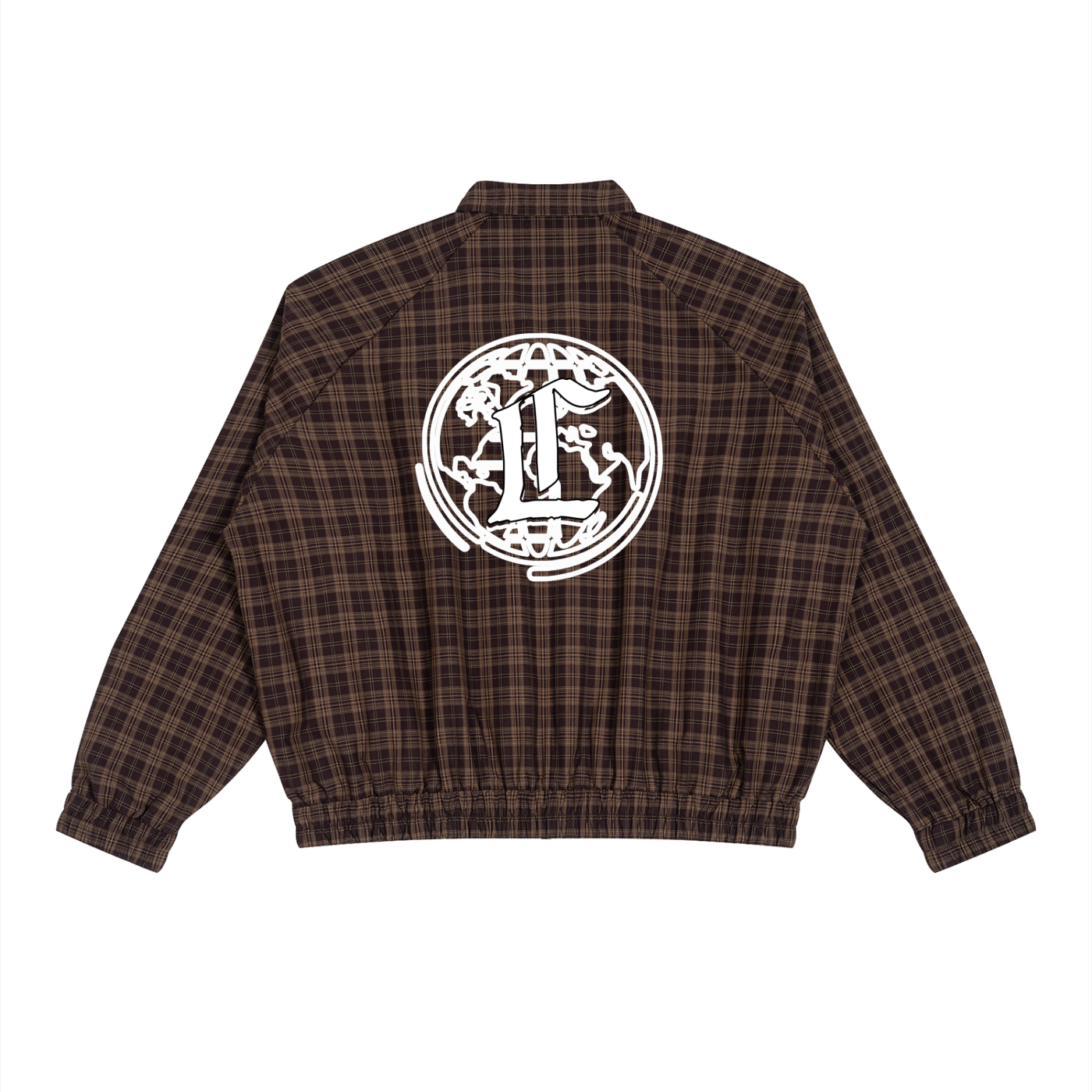 Concentrate Streetwear - CCS - 130gsm Unisex Plaid Full-Zip Track Jacket
