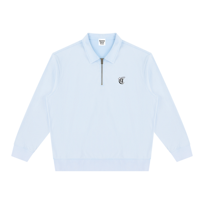 Concentrate Streetwear - Stary - 350gsm Unisex Vintage Wash Quarter-Zip Sweatshirt