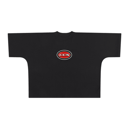 Concentrate Streetwear - Red Cent CCS - 300gsm Oversized One-Piece Boxy T-Shirt