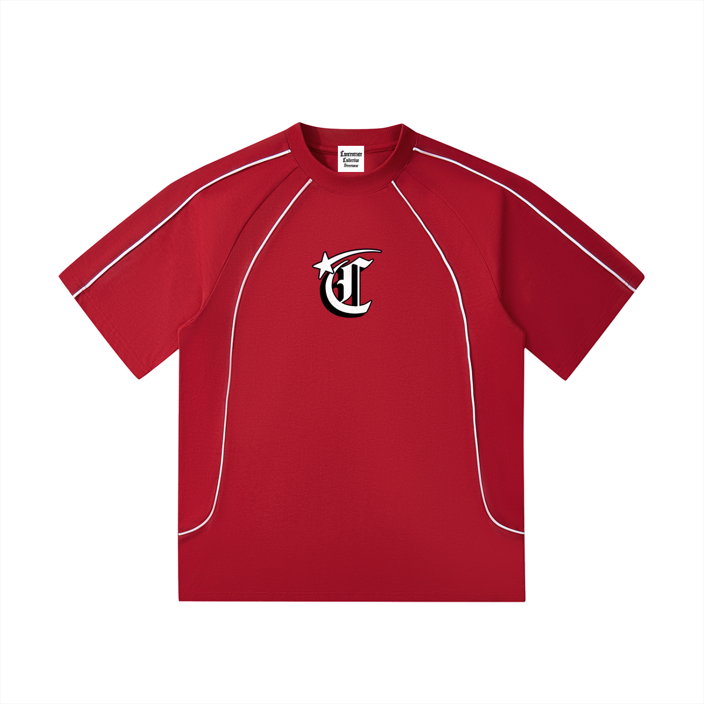 Concentrate Streetwear - Starry Sea - 240gsm Contrast Stitch Raglan T-Shirt