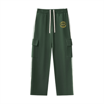 Concentrate Streetwear - CCS Athletics - 350gsm Side Stripe Straight-Leg Pants