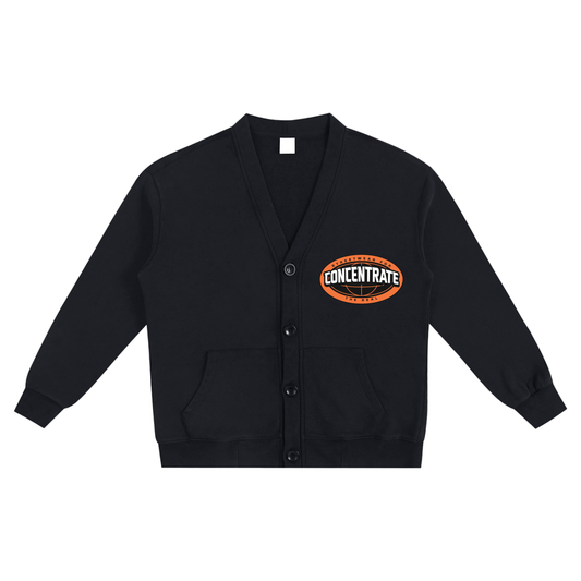 Concentrate Streetwear - The Real - 360gsm Snow Washed Sweat Cardigan
