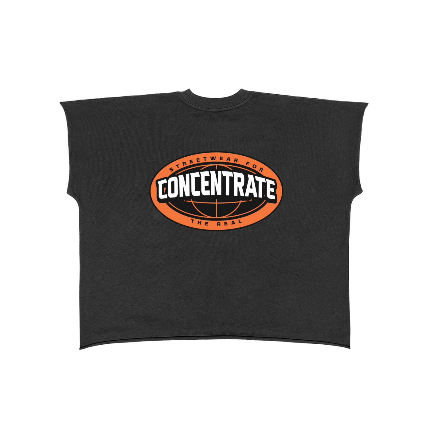 Concentrate Streetwear - The Real - 280gsm Raw Edge Boxy Non-Shrink T-Shirt