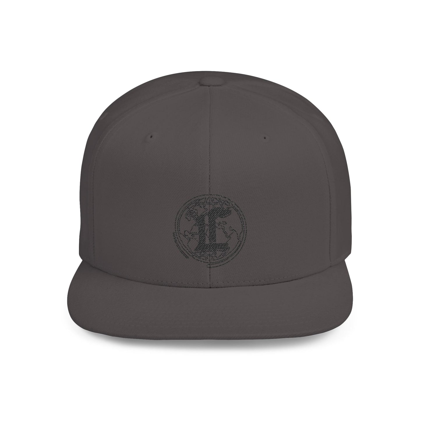Concentrate Collective Streetwear - CCS - Flat Bill Snapback Black Logo