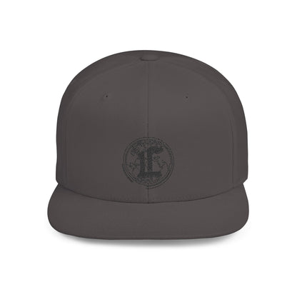 Concentrate Collective Streetwear - CCS - Flat Bill Snapback Black Logo