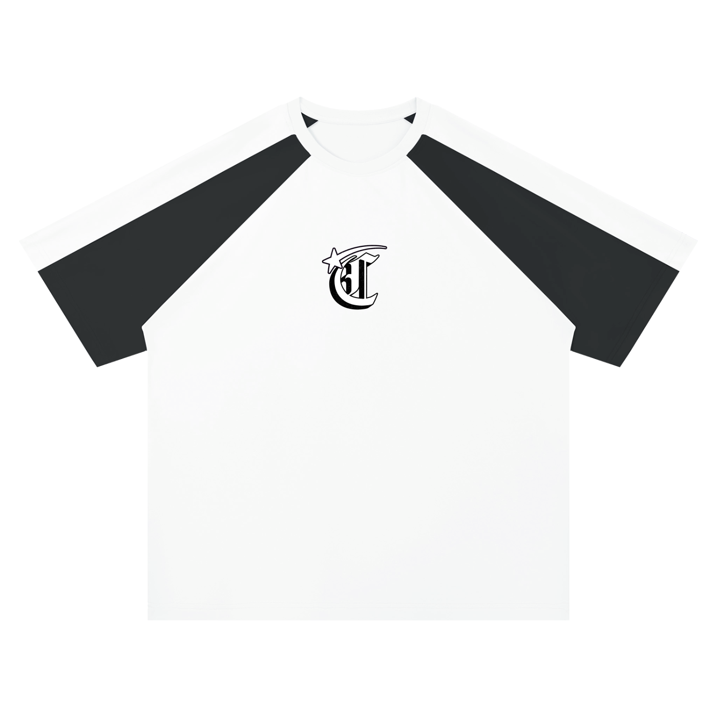 Concentrate Streetwear - Starry Sea - 200gsm Unisex Color Block Raglan T-Shirt