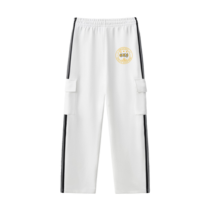 Concentrate Streetwear - CCS Athletics - 350gsm Side Stripe Straight-Leg Pants