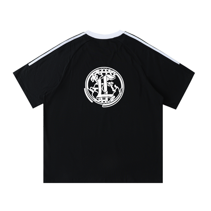 Concentrate Streetwear - CCS - 240gsm Contrast Tape Loose Fit Tee